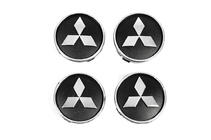 Mitsubishi Centerkapsler til fælge sorte mit5955tur-b (59 mm x 55 mm, 4 stk.) foto 1