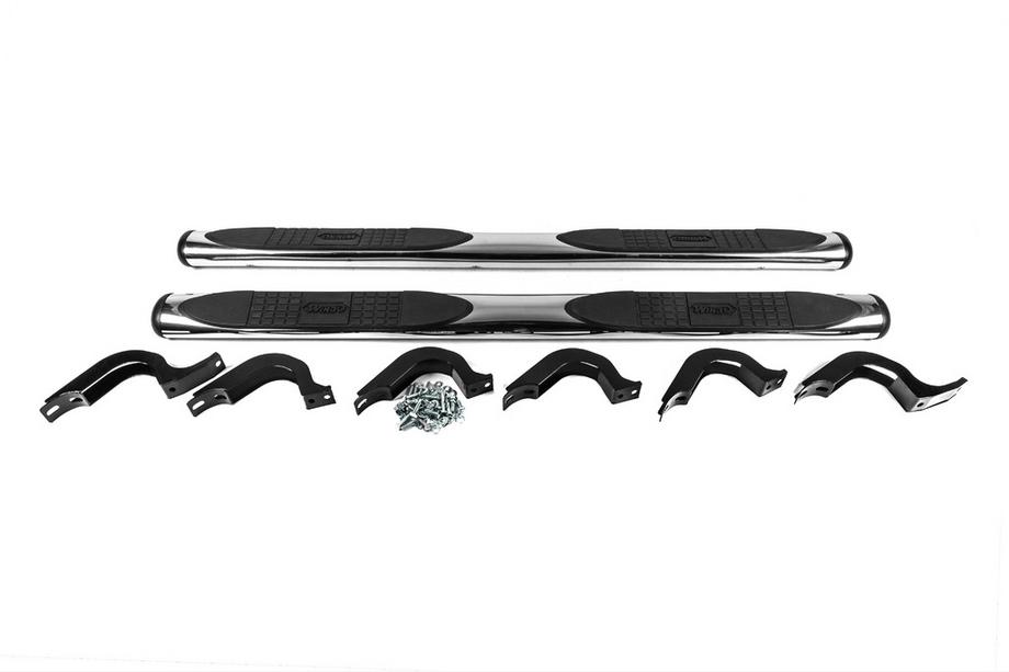 Toyota FJ Cruiser 2006–2022 Siderør B098602 (2 stk., rustfrit stål) (krom) Image