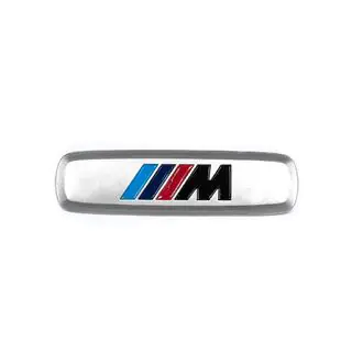 Aluminium emblem til bilmåtter (1 stk.)