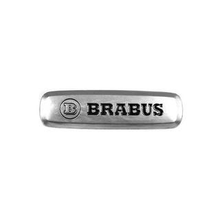 Brabus aluminiumsbadge til bilmåtter (1 stk)