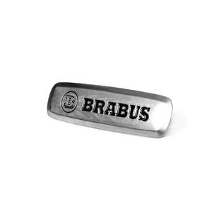 Brabus aluminiumsbadge til bilmåtter (1 stk) foto 2