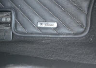 Cadillac Aluminium emblem til bilmåtter (1 stk.) foto 2