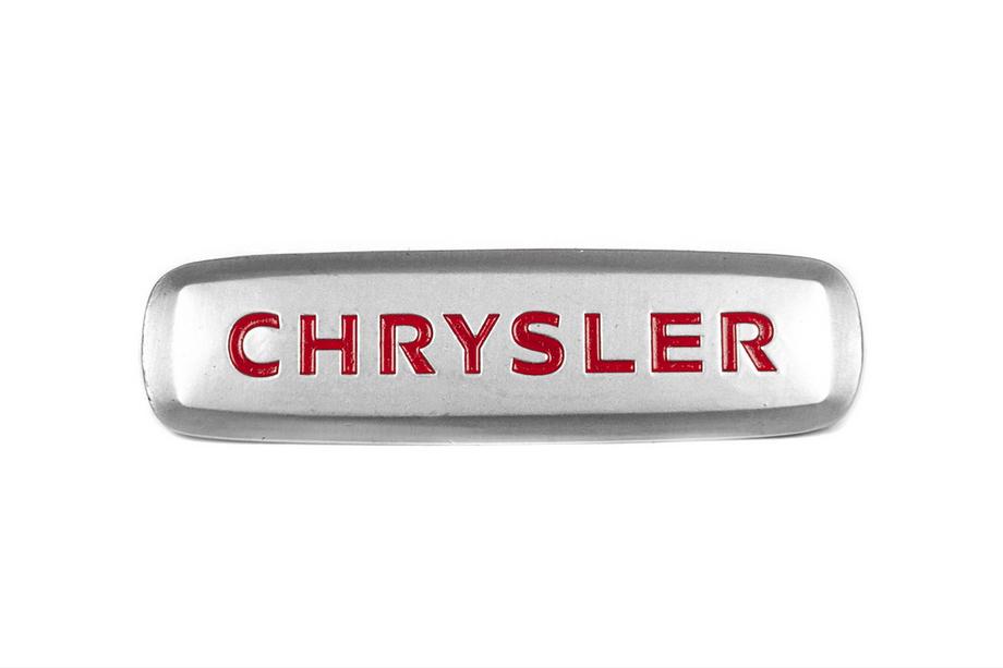 Chrysler Aluminium emblem til bilmåtter (1 stk.) Image