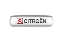Citroen Aluminium emblem til bilmåtter (1 stk.) foto 1