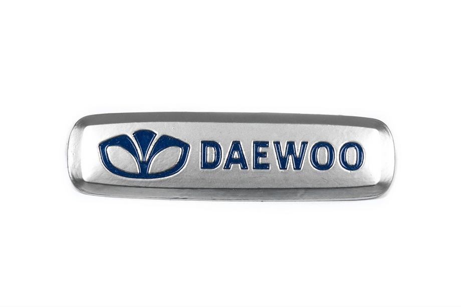 Daewoo Aluminium emblem til bilmåtter (1 stk.) Image