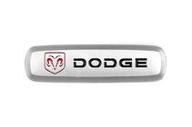 Dodge Aluminium emblem til bilmåtter (1 stk.) foto 2