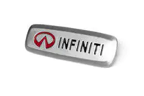 Infiniti Aluminium emblem til bilmåtter (1 stk.) foto 2