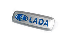 Lada Aluminium emblem til bilmåtter (1 stk.) foto 2