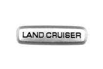 Toyota Land Cruiser aluminiumemblem til måtter (1 stk.) foto 1