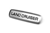 Toyota Land Cruiser aluminiumemblem til måtter (1 stk.) foto 2