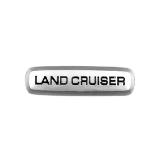 Land Cruiser aluminiumemblem til måtter (1 stk.) foto 1
