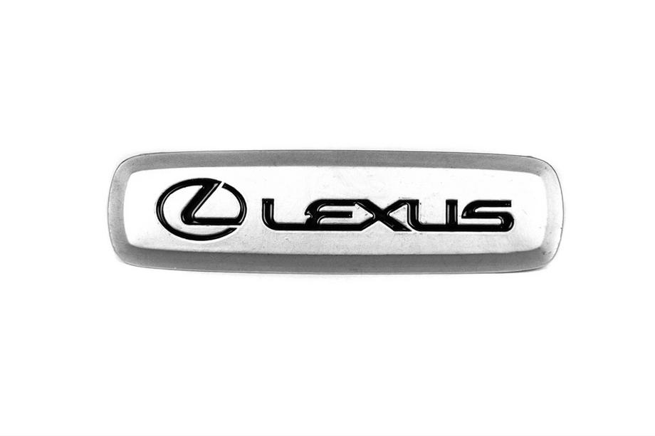 Lexus Aluminium emblem til bilmåtter (1 stk.) Foto 1