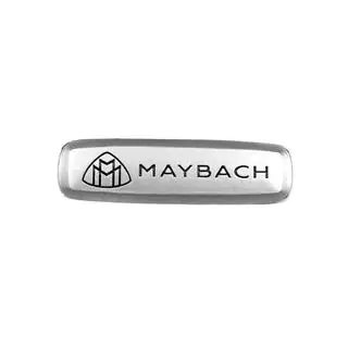 Maybach aluminiums emblem til bilmåtter (1 stk) foto 1