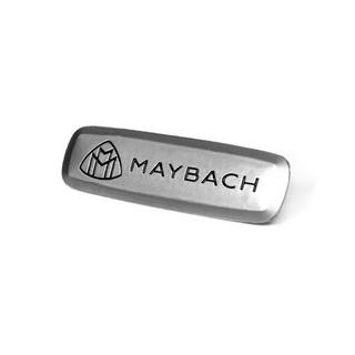 Maybach aluminiums emblem til bilmåtter (1 stk) foto 2