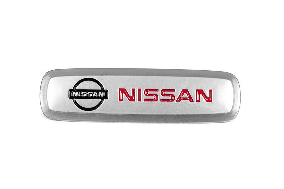 Nissan Aluminium emblem til bilmåtter (1 stk.) Foto 1