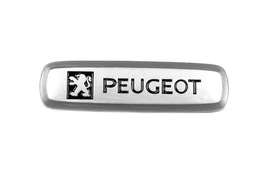 Peugeot Aluminium emblem til bilmåtter (1 stk.) Foto 1