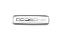 Porsche Aluminium emblem til bilmåtter (1 stk.) foto 1