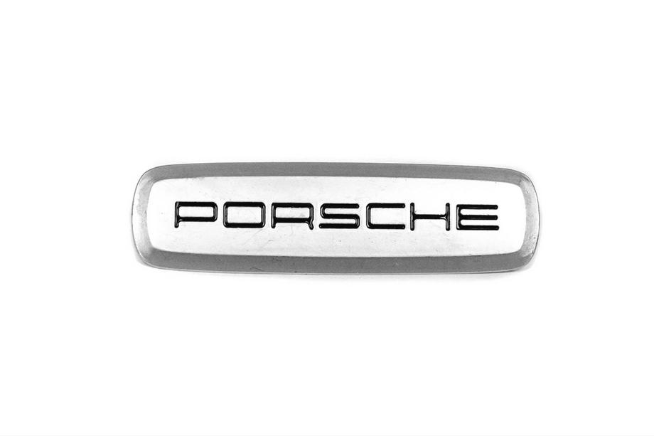 Porsche Aluminium emblem til bilmåtter (1 stk.) Image