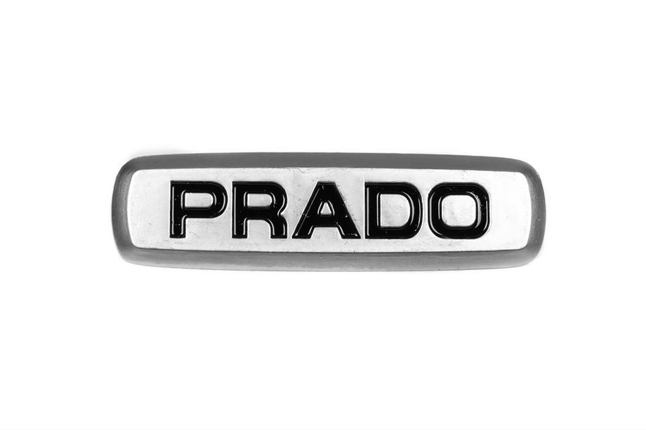 Toyota Prado aluminium emblem til måtter (1 stk) Image