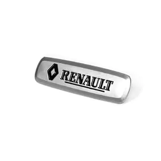 Aluminium emblem til bilmåtter (1 stk.) foto 3
