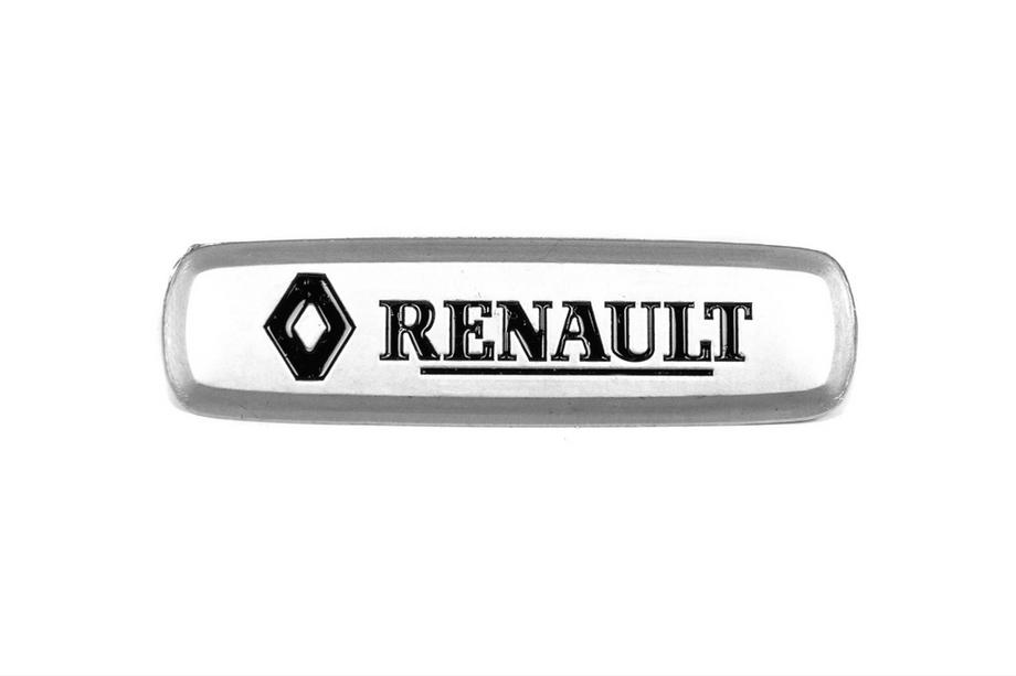 Renault Aluminium emblem til bilmåtter (1 stk.) Foto 1