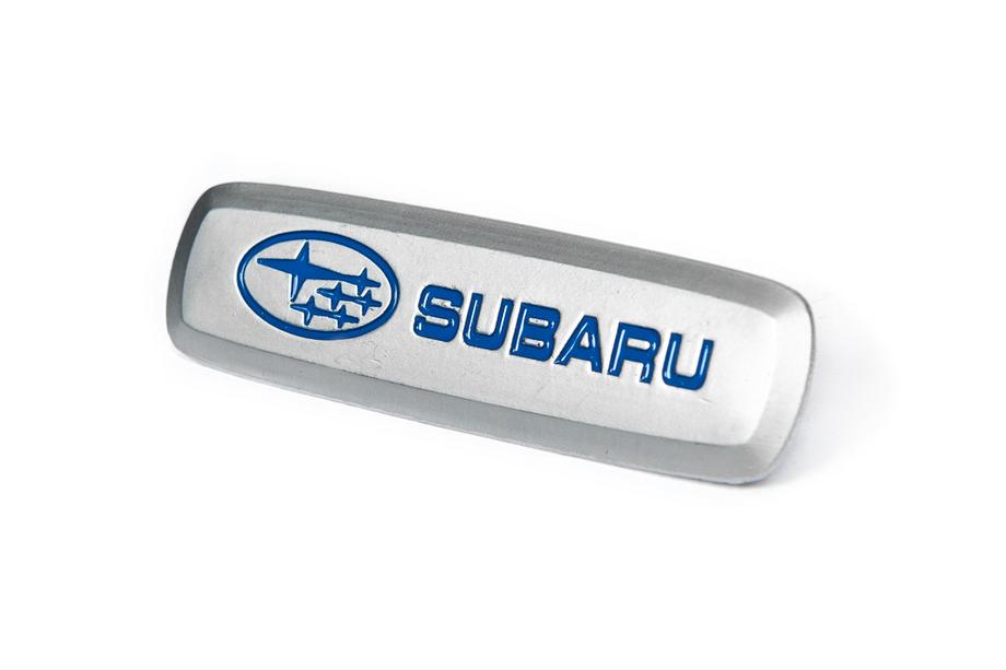Subaru Aluminium emblem til bilmåtter (1 stk.) Image