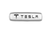 Tesla Aluminium emblem til bilmåtter (1 stk.) foto 1
