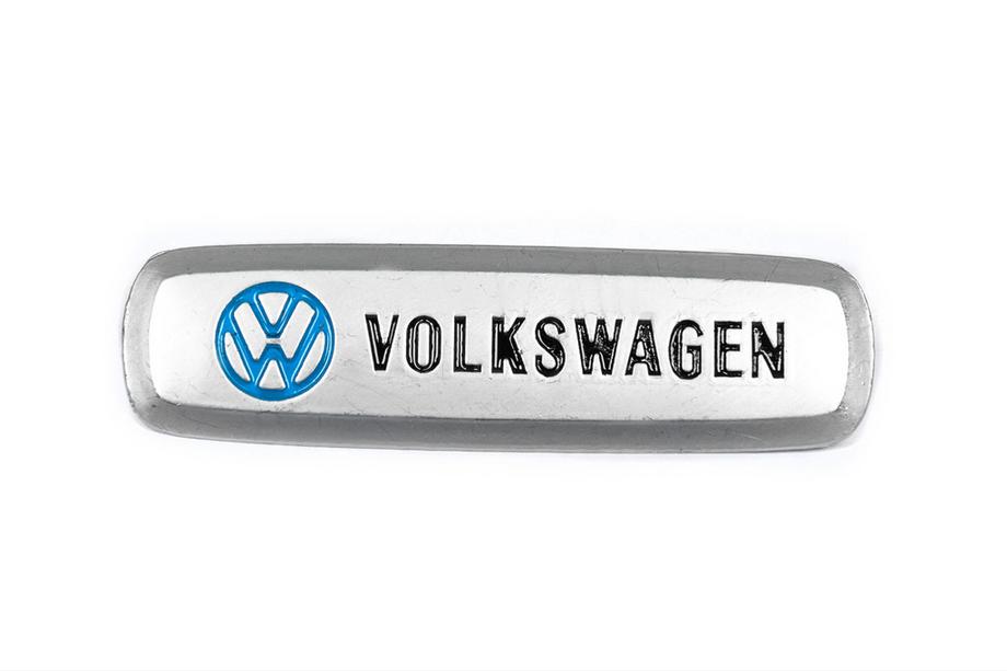 Volkswagen Aluminium emblem til bilmåtter (1 stk.) Foto 1