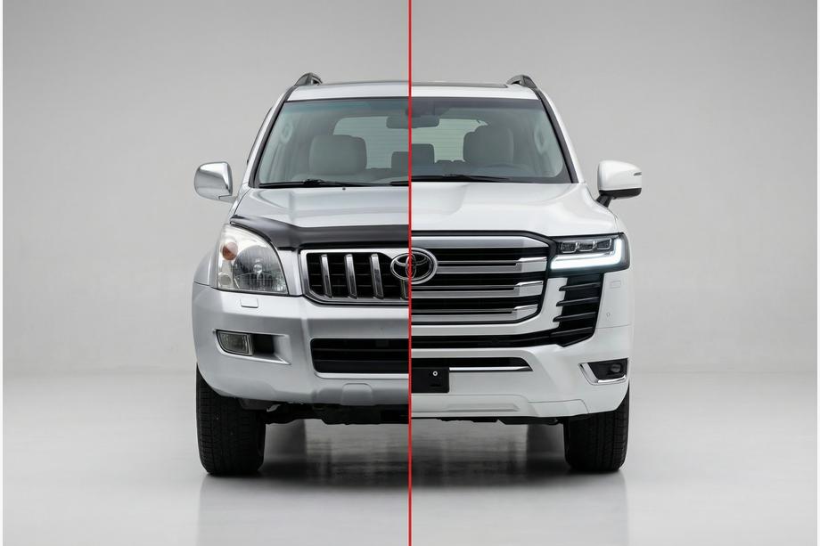 Toyota Land Cruiser Prado 120 2002–2009 Facelift-kit til LC 300 Image