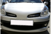 Renault Clio III 2005–2012 Grill-lister (4 stk., rustfrit stål) foto 1