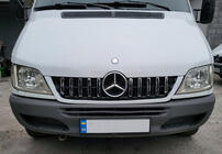 Mercedes Sprinter W901/902/903/904/905 1995–2006 GT Panamericana frontgrill Chrome Eco (CDI, 2002-2006) foto 1