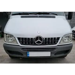 GT Panamericana frontgrill Chrome Eco (CDI, 2002-2006) Mercedes Sprinter W901/902/903/904/905 1995–2006 foto 1