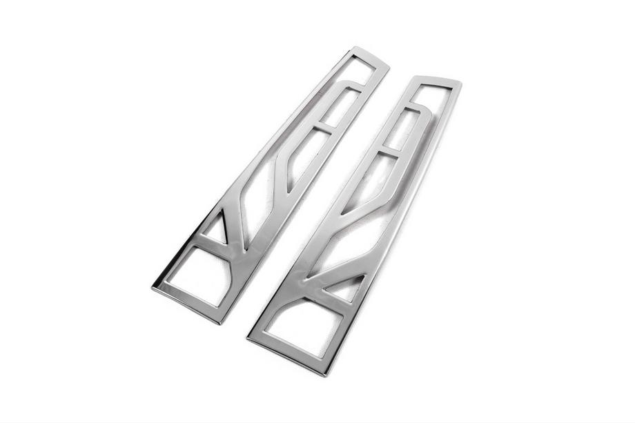 Mercedes Sprinter W907/W910 2018– Carmos V-1 kromlister til baglygter (2 stk., rustfrit stål) Foto 4