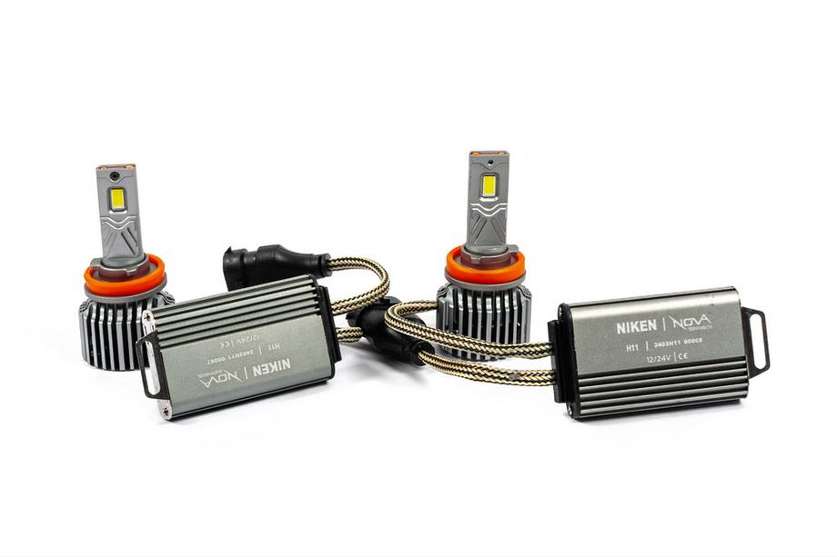 Sæt LED-pærer H11 Niken Nova-series Foto 1