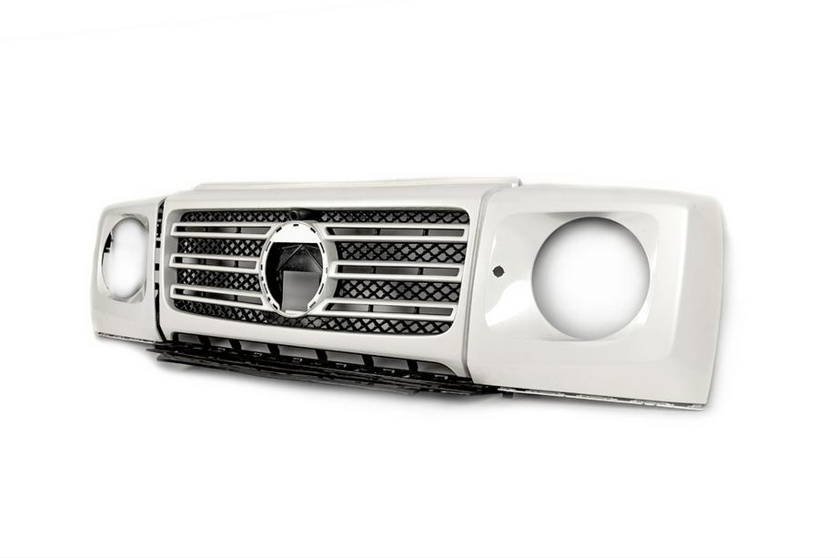 Mercedes G-Class W463 2018–2024 Kølergrill og forlygterammer (Original) Image