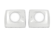Mercedes G-Class W463 2018–2024 Forlygterammer (2 stk., hvid, original) foto 1