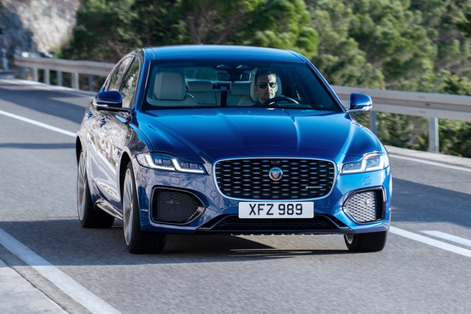 Premiumsedanen Jaguar XF: luksus i detaljerne