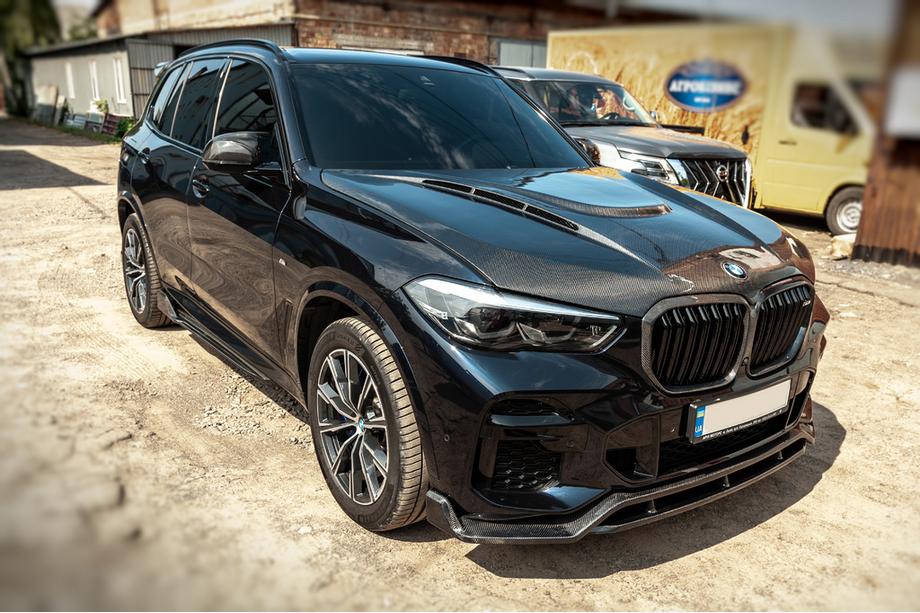 BMW X5 G05 2019–2026 Carbon kølerhjelm V1 (G05/F95) Foto 4