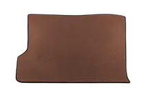 Nissan Patrol Y61 1997–2011 Bagagerumsmåtte Kort (EVA, Brun) foto 1