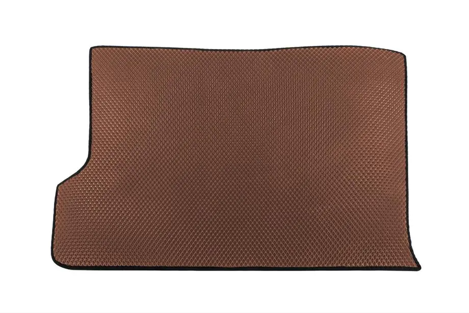 Nissan Patrol Y61 1997–2011 Bagagerumsmåtte Kort (EVA, Brun) Image
