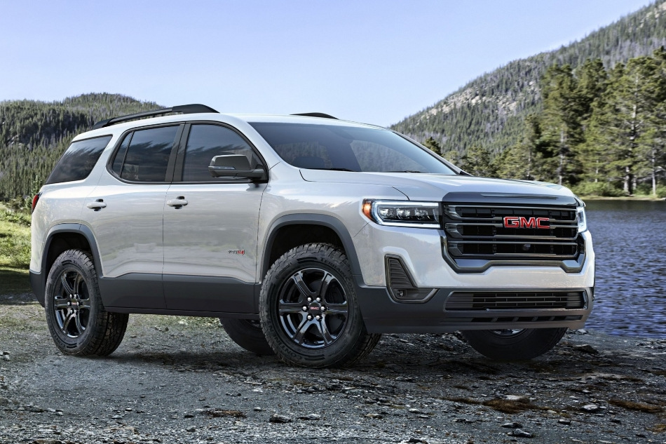 Test af crossoveren GMC Acadia II generation