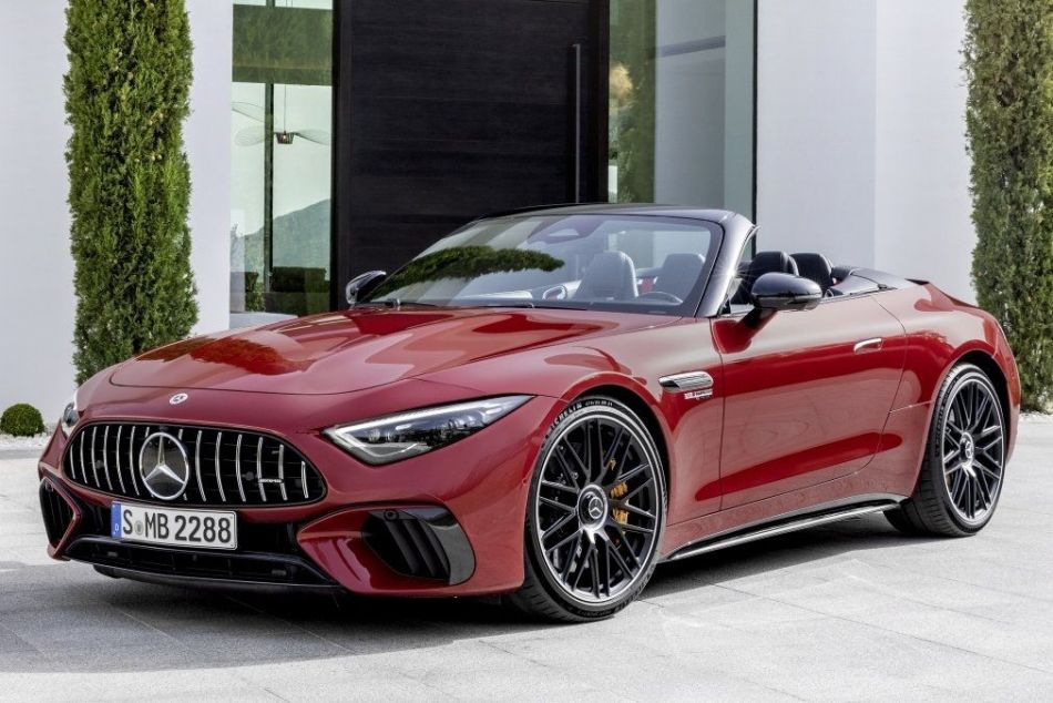Test af den nye generation af den todørs Mercedes SL-Class