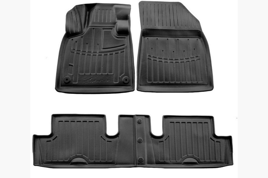 Citroen C-4 Picasso 2013–2022 Stingray 3D gummimåtter til kabine (4 stk.) Image