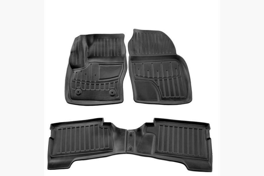 Ford C-Max/Grand C-Max 2010–2019 Stingray 3D (hybrid) gummimåtter til kabinen (4 stk) Image