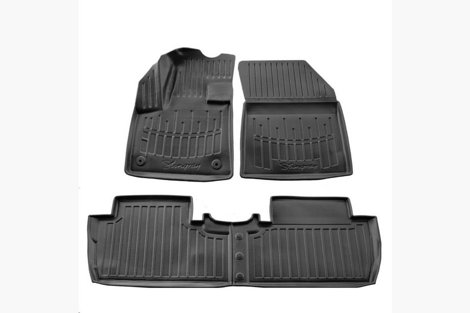 Peugeot 5008 2016–2023 Stingray 3D gummimåtter til kabine (4 stk.) Image