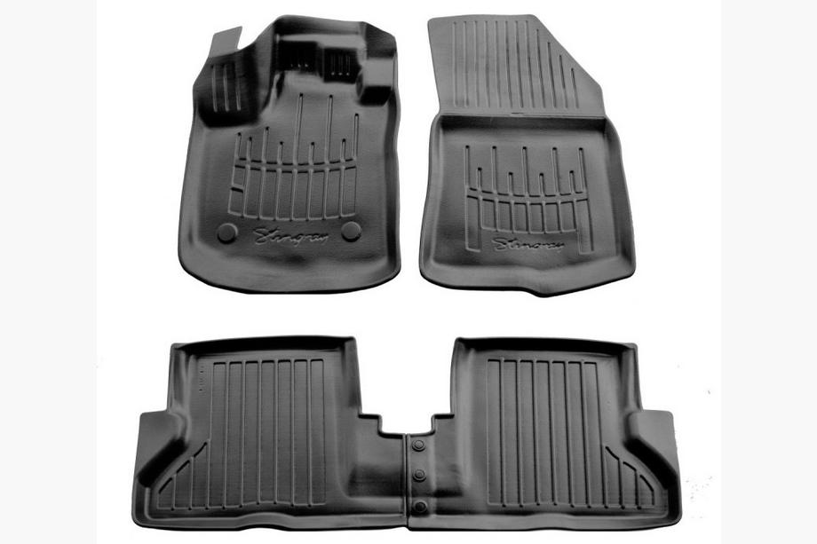 Renault Dokker 2013–2022 Stingray 3D gummimåtter til kabine (4 stk.) Image
