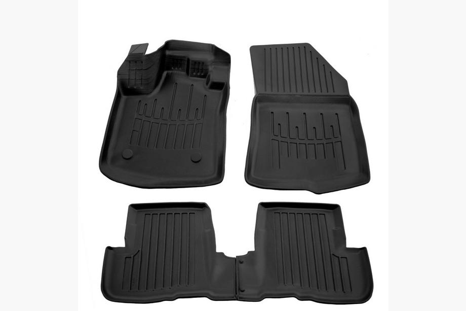 Renault Lodgy 2013–2022 Stingray 3D gummimåtter til kabine (4 stk.) Image