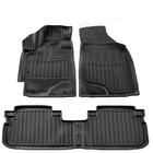 Toyota Highlander 2008–2013 Stingray 3D gummimåtter til kabine (4 stk.) foto 1