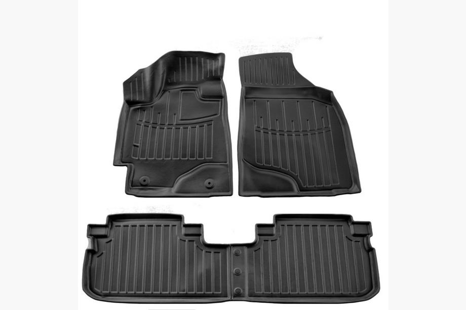 Toyota Highlander 2008–2013 Stingray 3D gummimåtter til kabine (4 stk.) Image