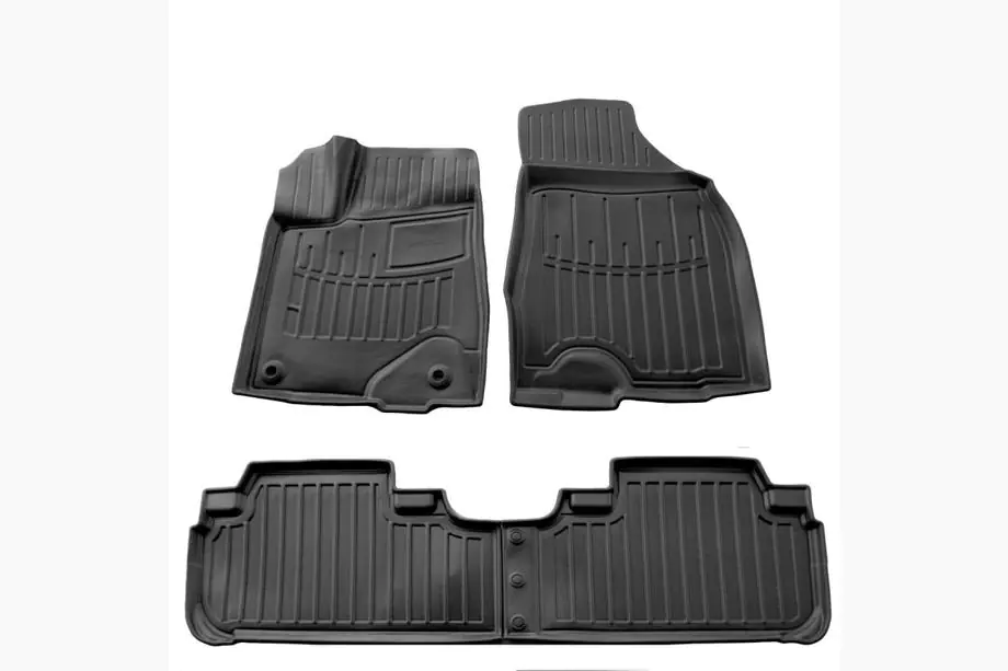 Toyota Highlander 2013–2019 Stingray 3D gummimåtter til kabine (4 stk.) Image